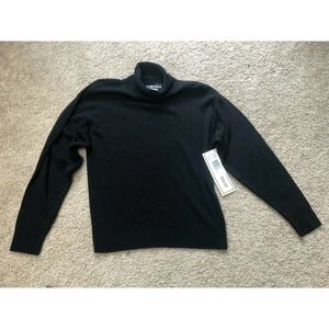 Sag Harbor Small Black Sweater NWT